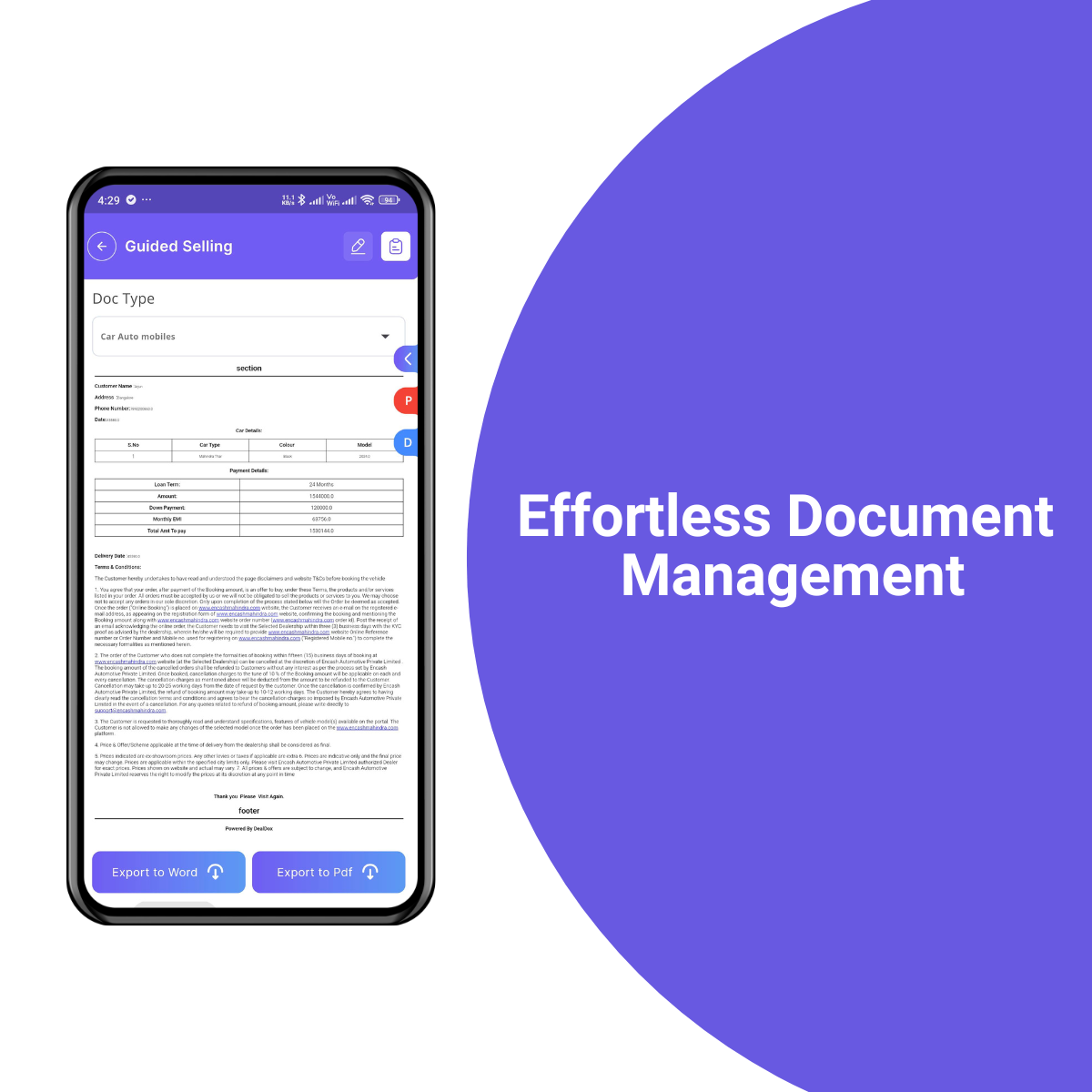 Effortless Document Management